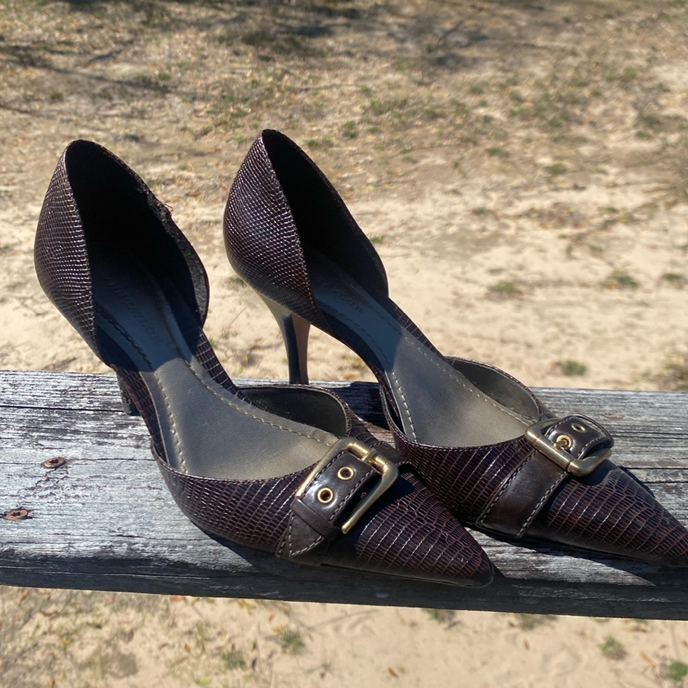 Ann Taylor Size 5 Pointy Kitten Heels Size 5